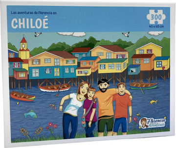 portada Puzzle Las aventuras de Florencia en Chiloé