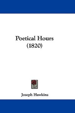 portada poetical hours (1820) (en Inglés)