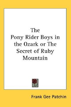 portada the pony rider boys in the ozarks (en Inglés)