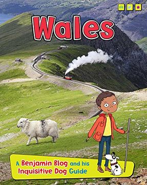 portada Wales: A Benjamin Blog and his Inquisitive dog Guide (Read Me! Country Guides, With Benjamin Blog and his Inquisitive Dog) (en Inglés)