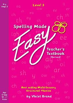 portada Spelling Made Easy Revised A4 Text Book Level 3: Teacher Textbook Revised