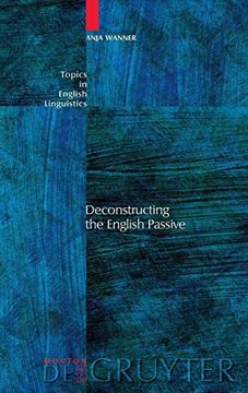 portada Deconstructing the English Passive (in English)