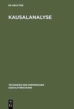 portada Kausalanalyse (Techniken Der Empirischen Sozialforschung)