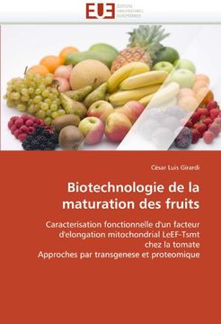 portada Biotechnologie de La Maturation Des Fruits