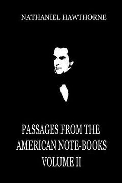 portada Passages From The American Note-Books Volume II