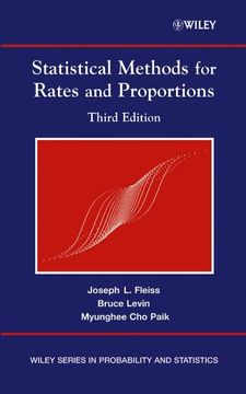 portada Statistical Methods for Rates & Proportions (en Inglés)