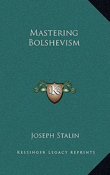 portada mastering bolshevism (en Inglés)
