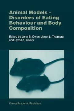 portada animal models - disorders of eating behaviour and body composition (en Inglés)