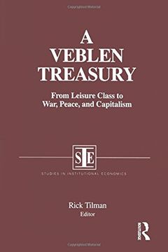 portada a veblen treasury: from leisure class to war, peace, and capitalism (en Inglés)