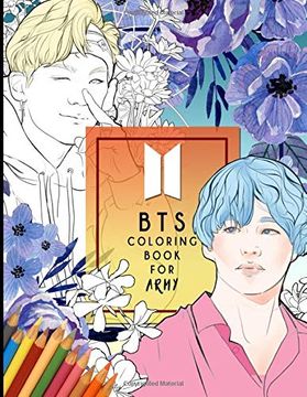 Download Libro Bts Colorinng Book for Army: Beautifully Hand-Drawn Kpop Coloring Pages of bts for ...