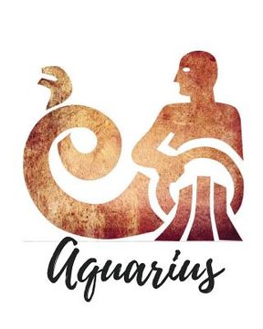 portada Aquarius: Cornell Notes, 150 pages, Design Brown (en Inglés)