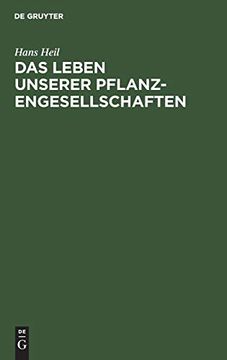portada Das Leben Unserer Pflanzengesellschaften (en Alemán)