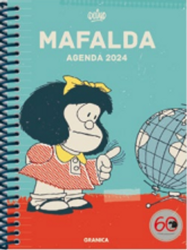 portada MAFALDA 2024 ANILLADA COLUMNA TURQUESA (in Spanish)