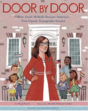 portada Door by Door: How Sarah Mcbride Became America's First Openly Transgender Senator (en Inglés)