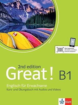 portada Great! B1, 2nd Edition: Englisch für Erwachsene. Kurs- und Übungsbuch + Audios + Videos Online (Great! 2nd Edition: Englisch für Erwachsene)