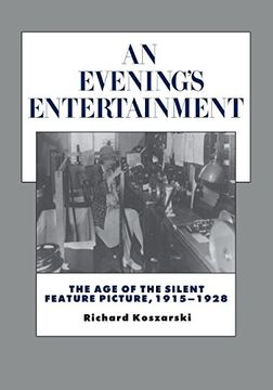 portada An Evening's Entertainment (History of the American Cinema) (en Inglés)