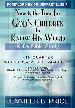 portada now is the time for god's children to know his word