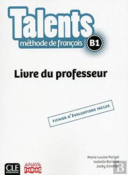 portada Talents, Livre de Professeur b1. 