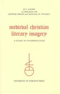 portada medieval christian literary imagery: a guide to interpretation (en Inglés)