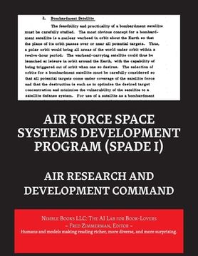 portada Air Force Space Systems Development Program (SPADE I) (in English)