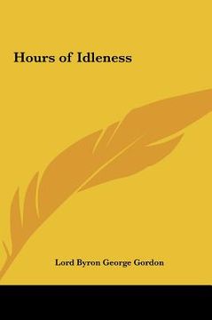 portada hours of idleness (en Inglés)