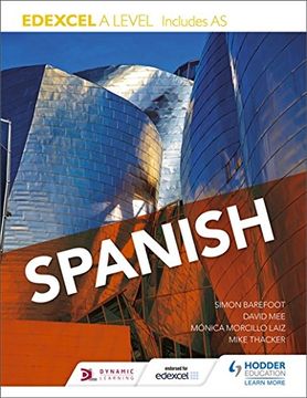 portada Edexcel a Level Spanish (Includes As) (in English)