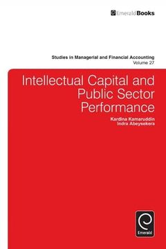 portada Intellectual Capital and Public Sector Performance (Studies in Managerial and Financial Accounting, 27) (en Inglés)