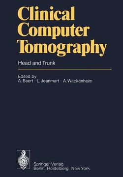 portada clinical computer tomography: head and trunk