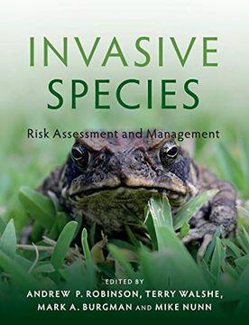 portada Invasive Species: Risk Assessment and Management 