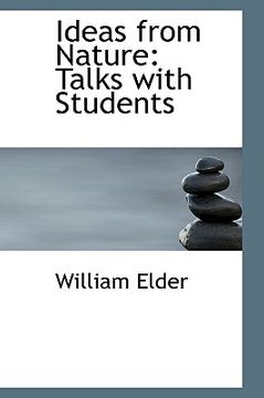 portada ideas from nature: talks with students