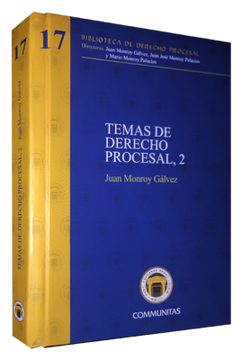 portada TEMAS DE DERECHO PROCESAL, 2 (in Spanish)
