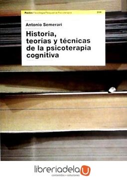 portada Historia, Teorías y Técnicas de la Psicoterapia Cognitiva (in Spanish)