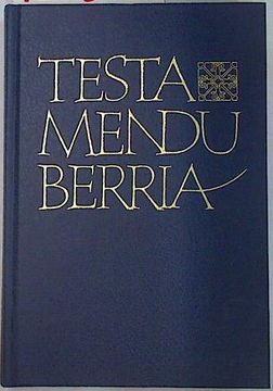 portada Testamendu Berria (Tapa Dura Papel Crema)