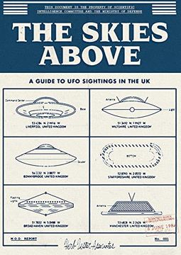 portada The Skies Above: A Guide to ufo Sightings in the uk (en Inglés)