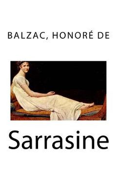 portada Sarrasine (en Francés)