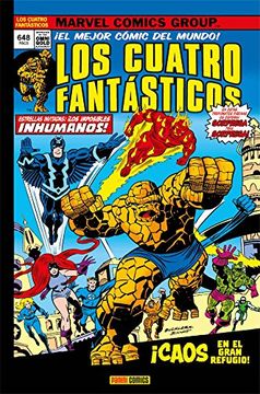 portada Los Cuatro Fantasticos 8:  Caos en el Gran Refugio!