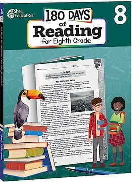 portada 180 Days of Reading for Eighth Grade: Practice, Assess, Diagnose (en Inglés)
