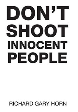 portada Don't Shoot Innocent People (en Inglés)