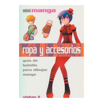 portada Ropa y Accesorios -Guía de Bolsillo Para Dibujar Manga