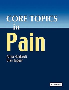 portada Core Topics in Pain (en Inglés)