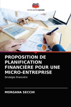 portada Proposition de Planification Financière Pour Une Micro-Entreprise (in French)
