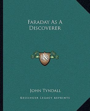 portada faraday as a discoverer (en Inglés)