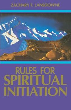 portada rules for spiritual initiation (en Inglés)