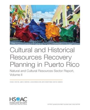 portada Cultural and Historical Resources Recovery Planning in Puerto Rico: Natural and Cultural Resources Sector 
