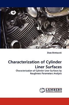 portada characterization of cylinder liner surfaces (en Inglés)