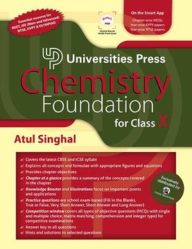 portada Chemistry Foundation for Class x (en Inglés)