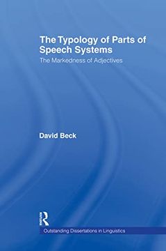 portada The Typology of Parts of Speech Systems: The Markedness of Adjectives (en Inglés)