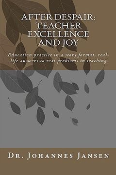 portada after despair: teacher excellence and joy (en Inglés)