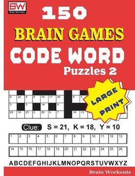 portada 150 Brain Games - Code Word Puzzles 2 