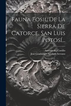 portada Fauna Fosil de la Sierra de Catorce, san Luis Potosí. (in Spanish)